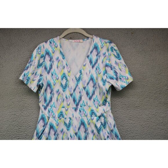 Fresh Produce Short Sleeve Icat Midi Dress-Small-Pockets - Picture 2 of 11